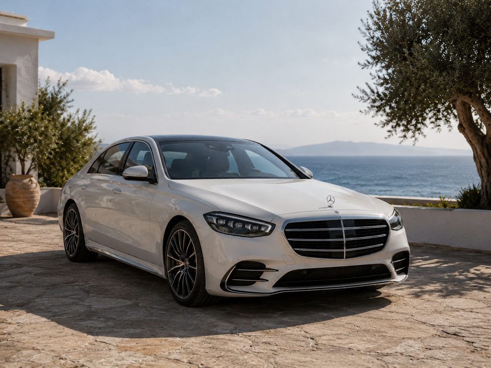 Mercedes-Benz executive sedan