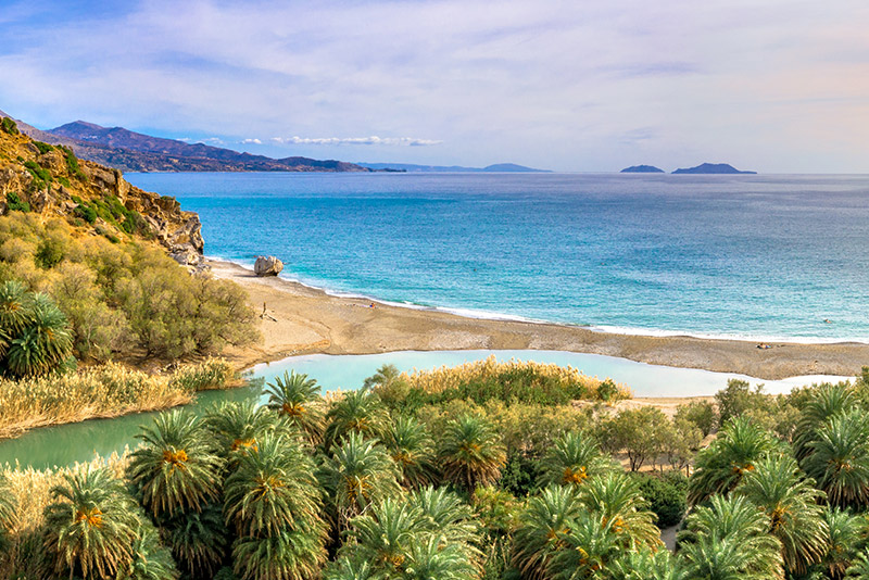 Preveli Palm Beach